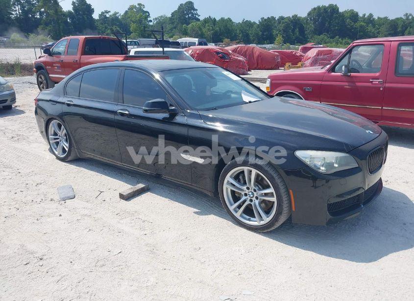 2013 Bmw 750li XDRIVE (VIN WBAYF8C53DDE59223) main photo