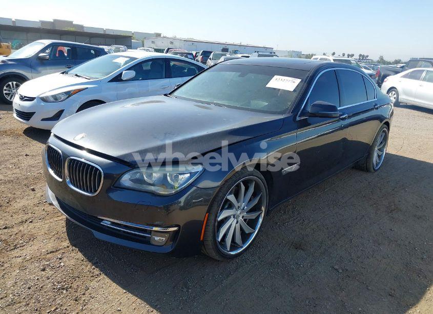 Photo 2 of 2013 Bmw 750li XDRIVE (VIN WBAYF8C58DD141658)