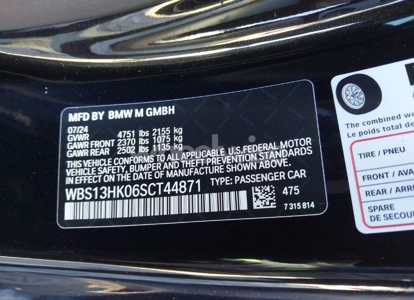 Photo 9 of 2025 Bmw M4 (VIN WBS13HK06SCT44871)