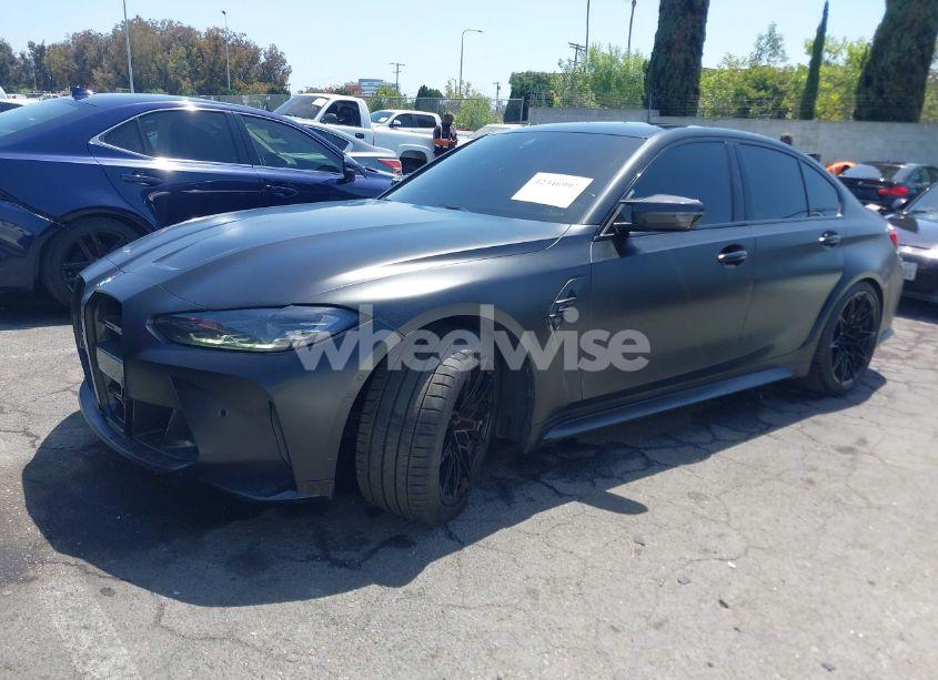 Photo 2 of 2022 Bmw M3 COMPETITION (VIN WBS33AY00NFL61191)