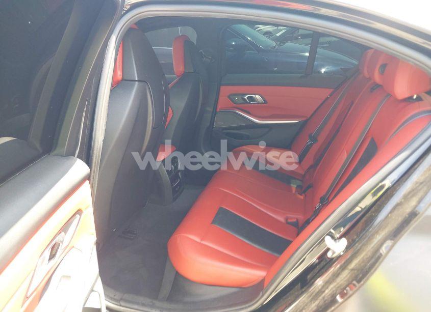 Photo 8 of 2022 Bmw M3 COMPETITION (VIN WBS33AY00NFL61191)