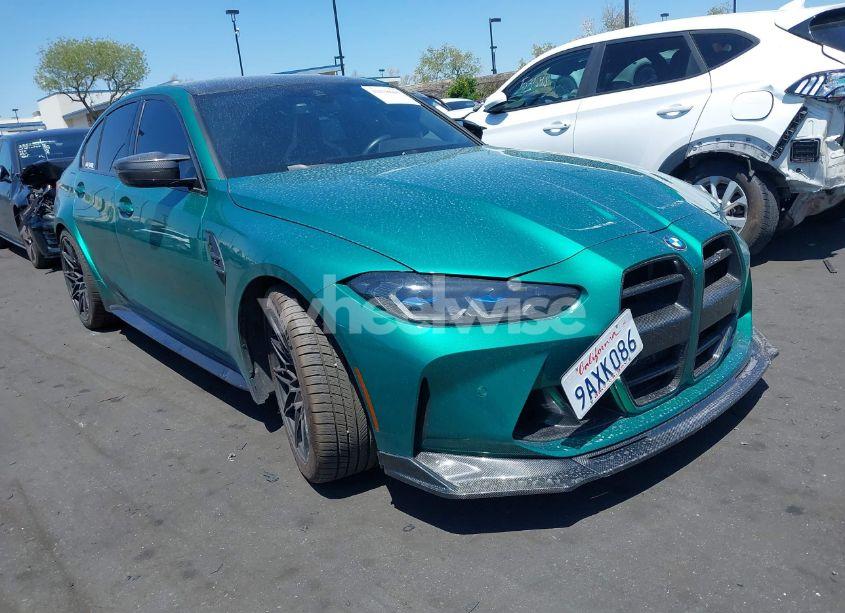 2022 Bmw M3 COMPETITION (VIN WBS33AY04NFM48348) main photo