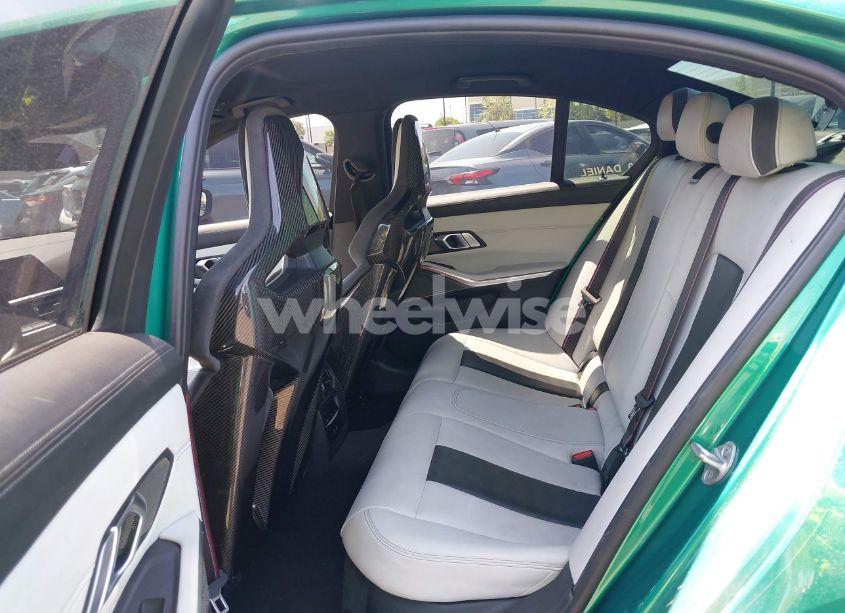 Photo 8 of 2022 Bmw M3 COMPETITION (VIN WBS33AY04NFM48348)