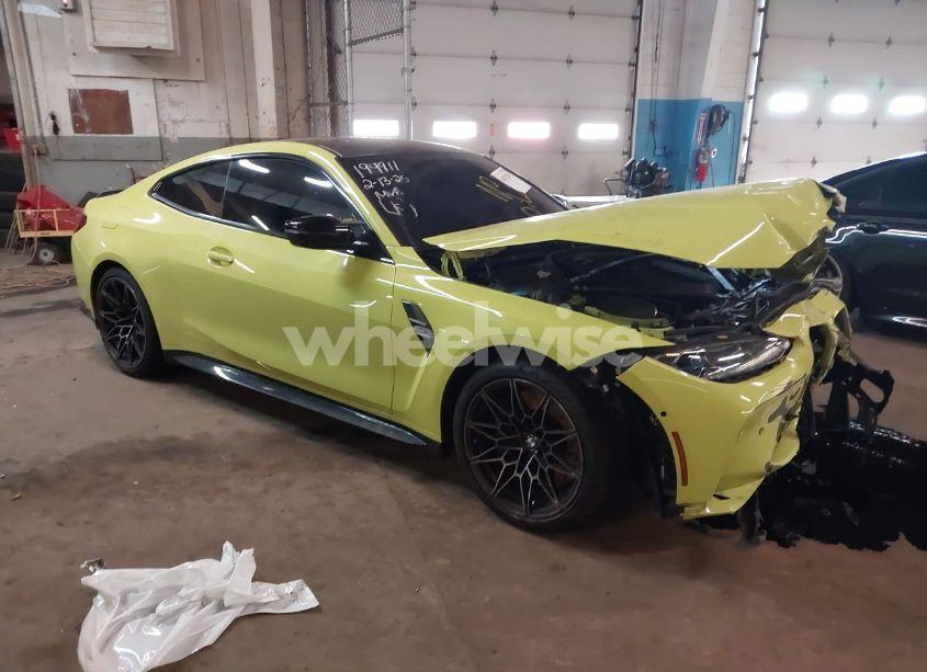 2021 Bmw M4 COMPETITION (VIN WBS33AZ01MCG26346) main photo