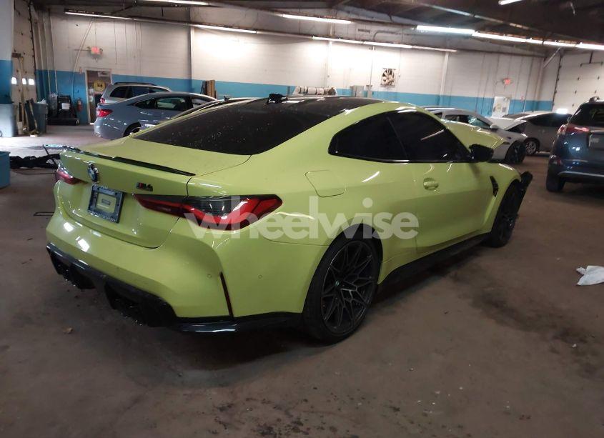 Photo 4 of 2021 Bmw M4 COMPETITION (VIN WBS33AZ01MCG26346)