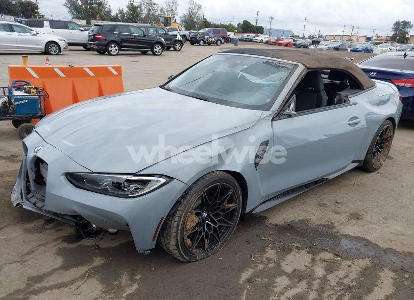 Photo 2 of 2022 Bmw M4 COMPETITION XDRIVE (VIN WBS33BA01NCJ58456)