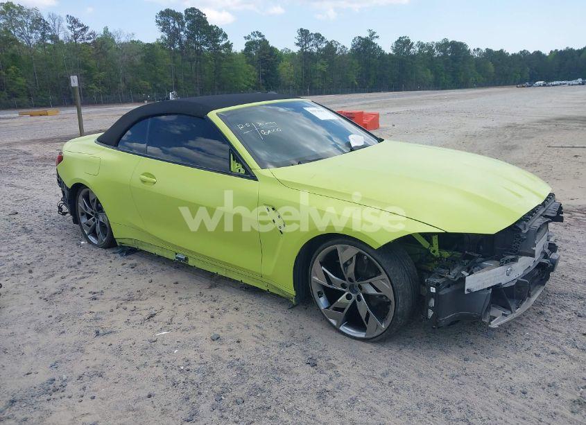 2022 Bmw M4 COMPETITION XDRIVE (VIN WBS33BA05NCK26886) main photo