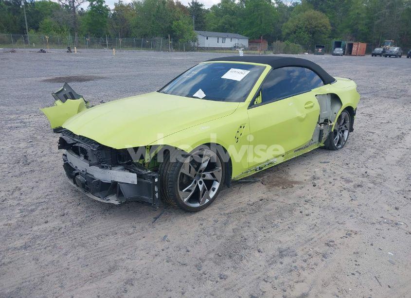 Photo 2 of 2022 Bmw M4 COMPETITION XDRIVE (VIN WBS33BA05NCK26886)