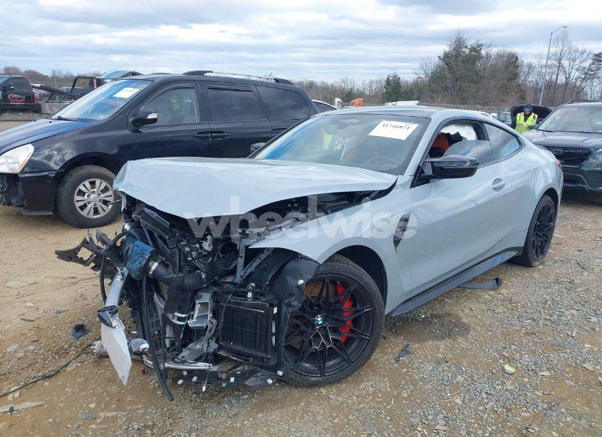 Photo 2 of 2025 Bmw M4 COMPETITION XDRIVE (VIN WBS33HK06SCS10581)