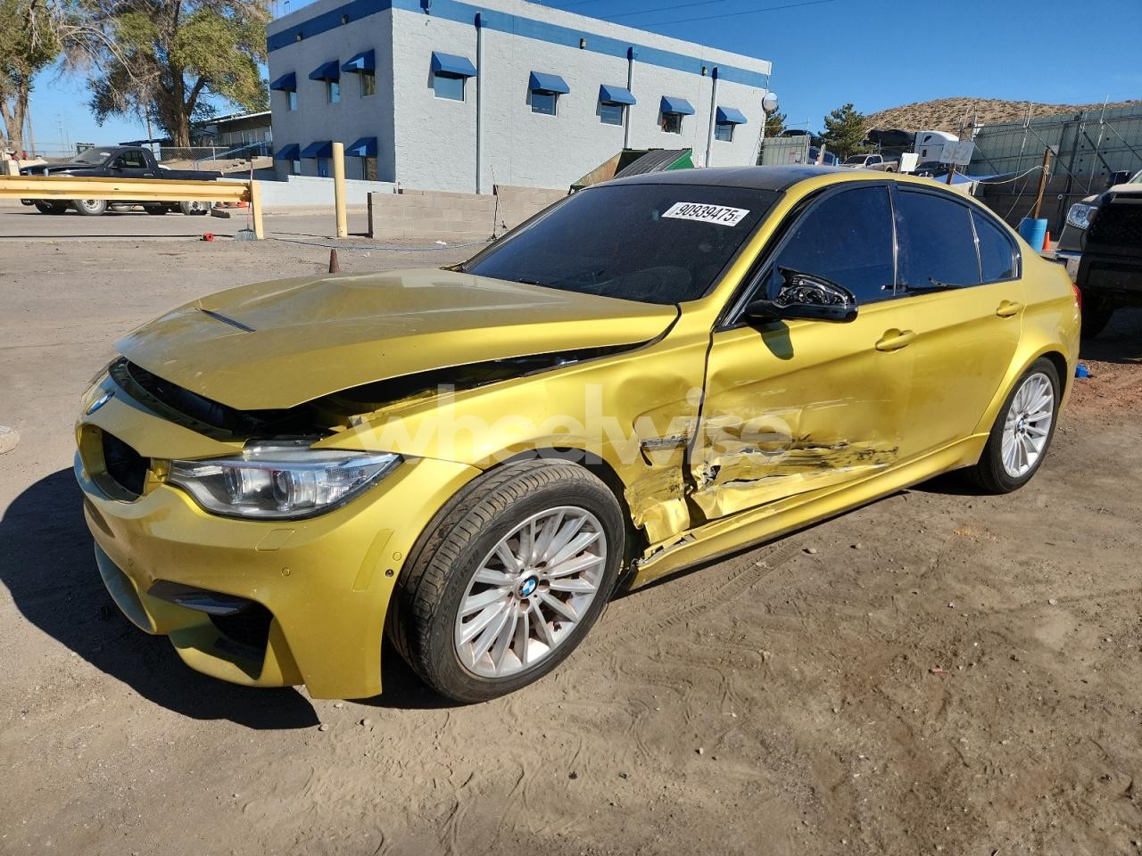 2015 BMW M3 (VIN WBS3C9C55FP806134) main photo