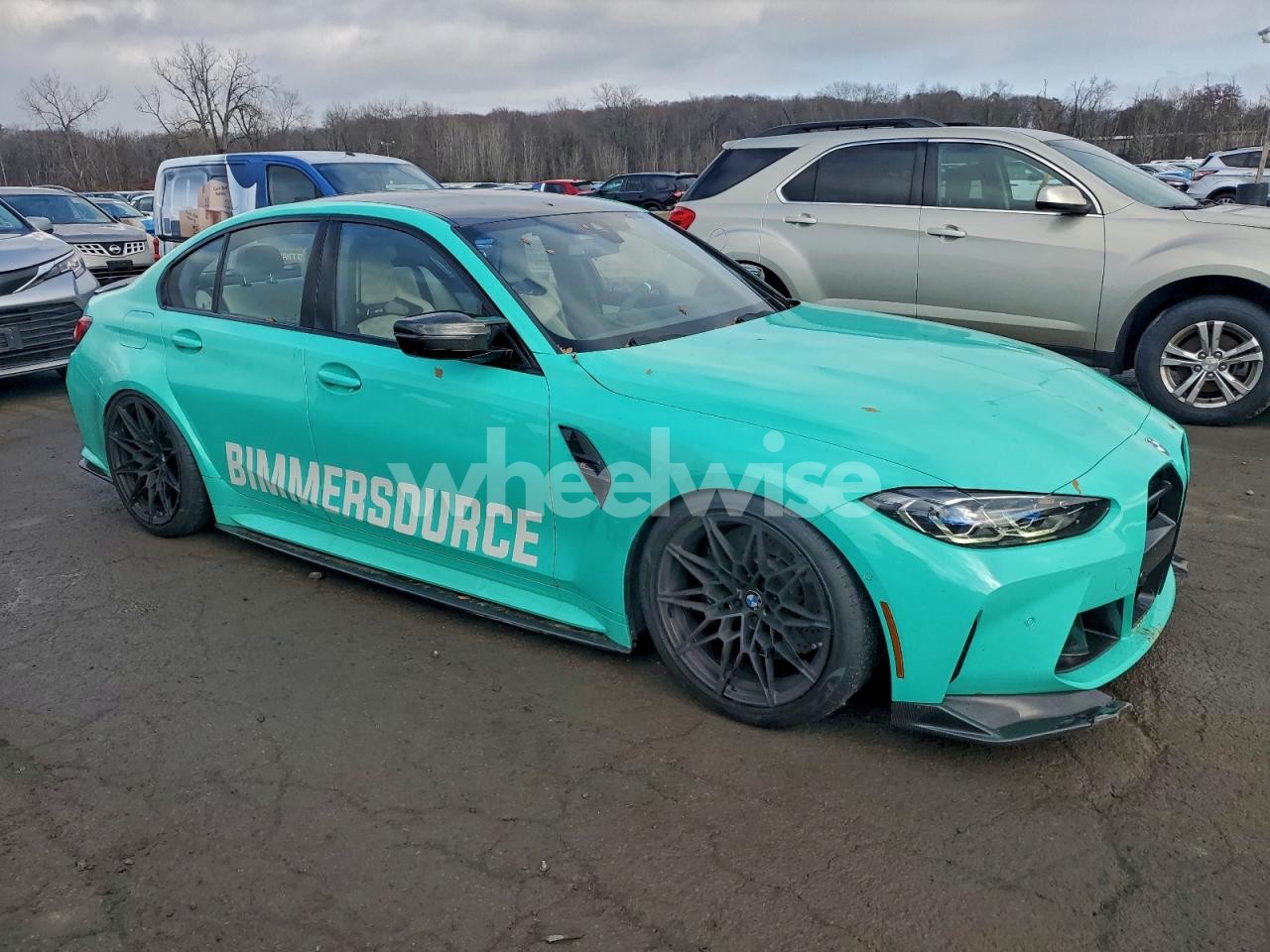 Photo 4 of 2024 BMW M3 COMPETITION (VIN WBS43AY01RFT27965)