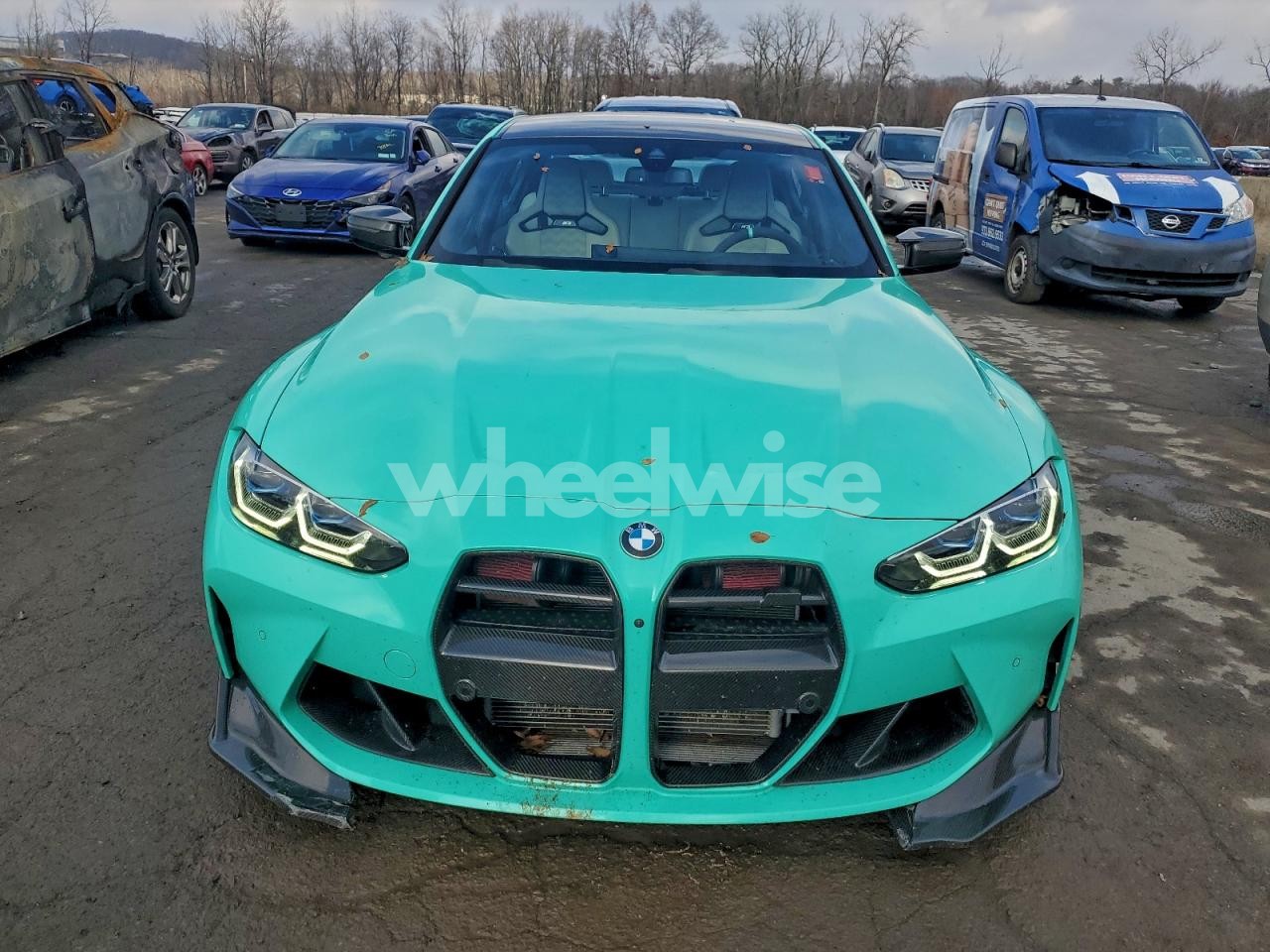 Photo 5 of 2024 BMW M3 COMPETITION (VIN WBS43AY01RFT27965)