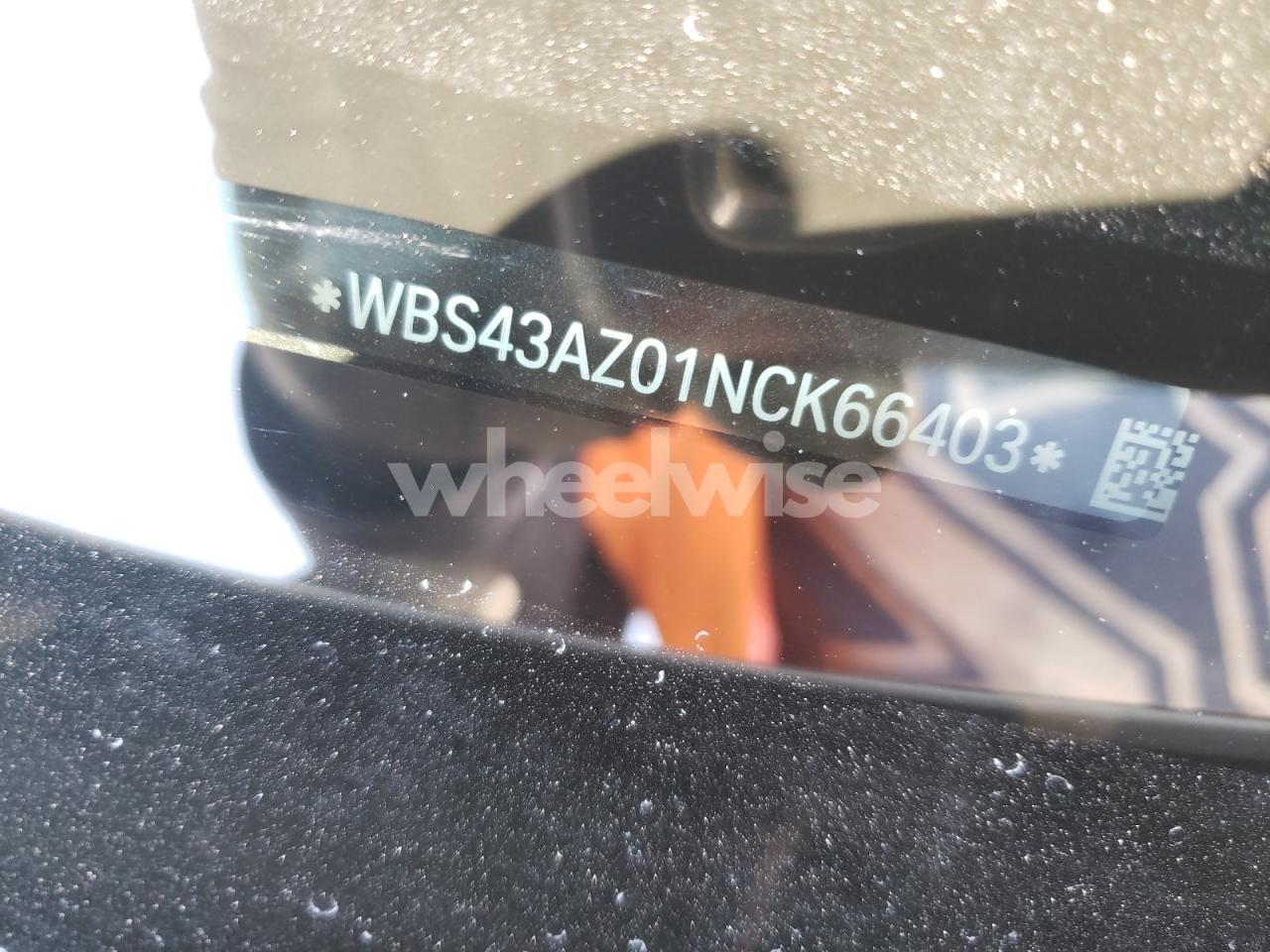 Photo 12 of 2022 BMW M4 COMPETITION (VIN WBS43AZ01NCK66403)