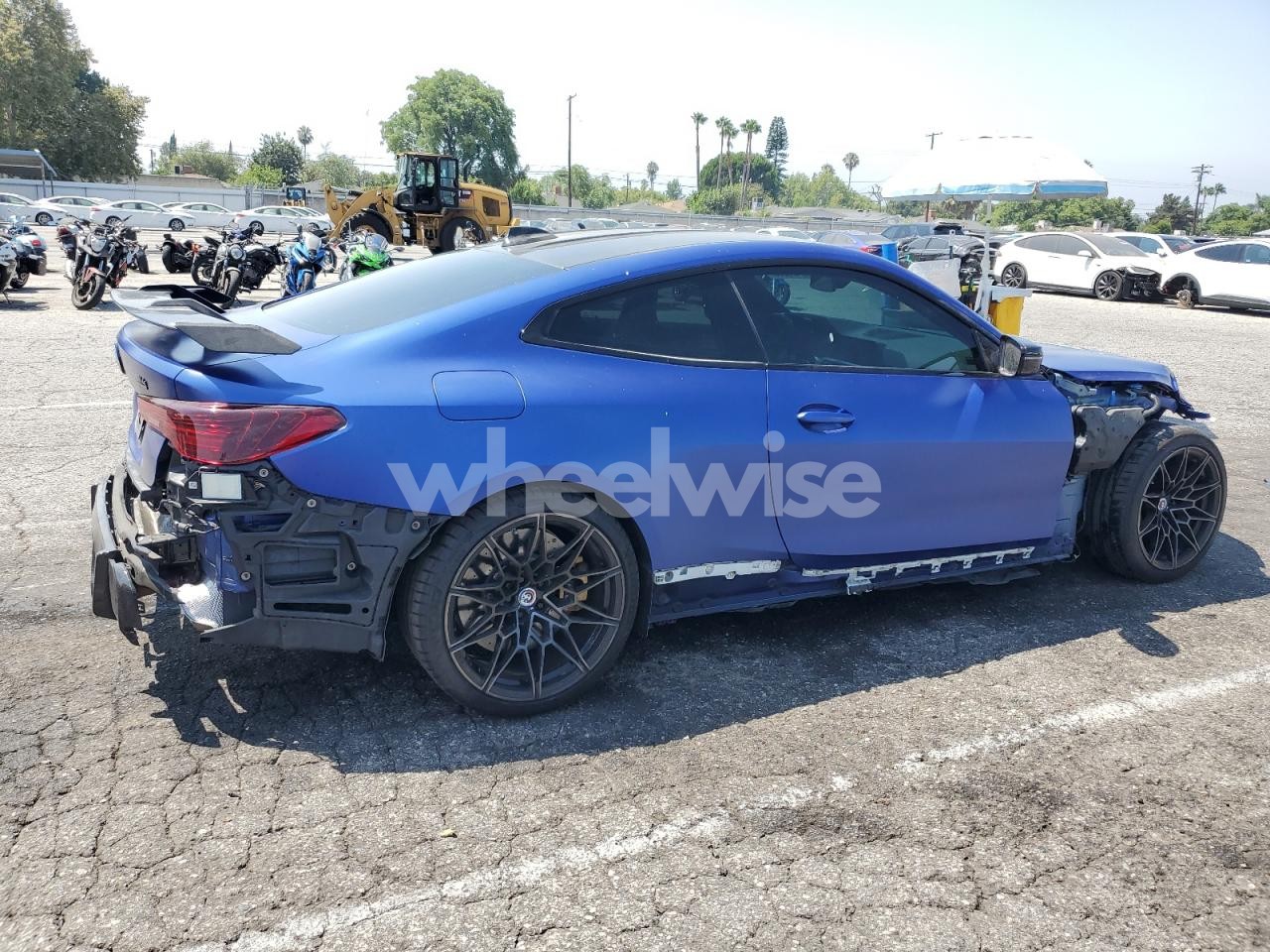Photo 3 of 2022 BMW M4 COMPETITION (VIN WBS43AZ01NCK84769)