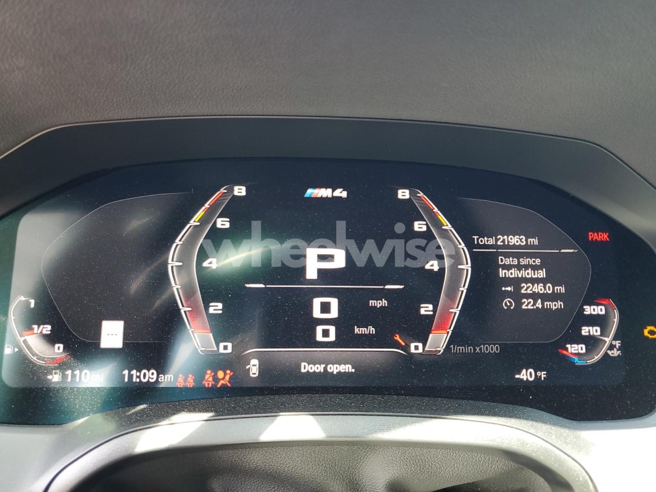 Photo 9 of 2022 BMW M4 COMPETITION (VIN WBS43AZ01NCK84769)