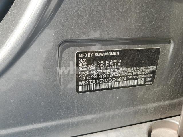 Photo 5 of 2021 BMW M5 (VIN WBS83CH03MCG36024)