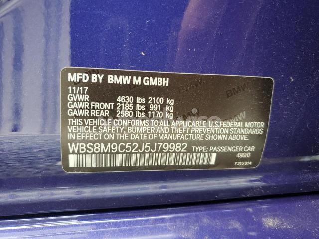 Photo 7 of 2018 BMW M3 (VIN WBS8M9C52J5J79982)
