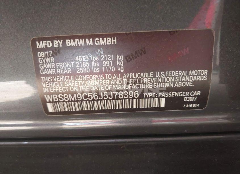Photo 9 of 2018 Bmw M3 CS (VIN WBS8M9C56J5J78396)