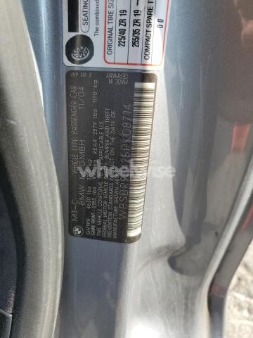 Photo 6 of 2005 BMW M3 (VIN WBSBR93425PK08714)