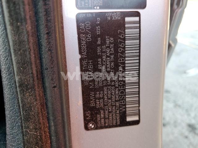 Photo 12 of 2000 BMW M5 (VIN WBSDE9349YBZ96767)