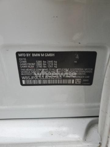 Photo 8 of 2018 BMW M5 (VIN WBSJF0C53JB282563)