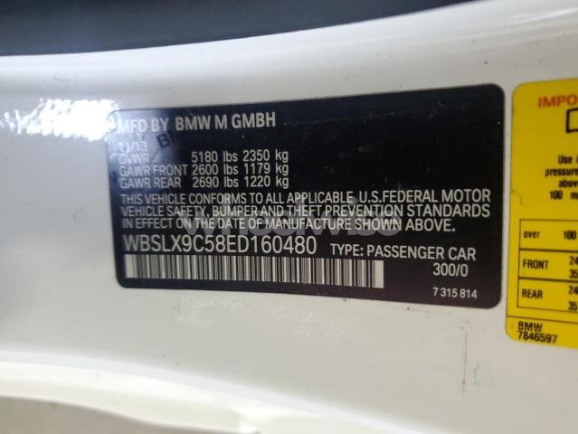 Photo 9 of 2014 BMW M6 (VIN WBSLX9C58ED160480)