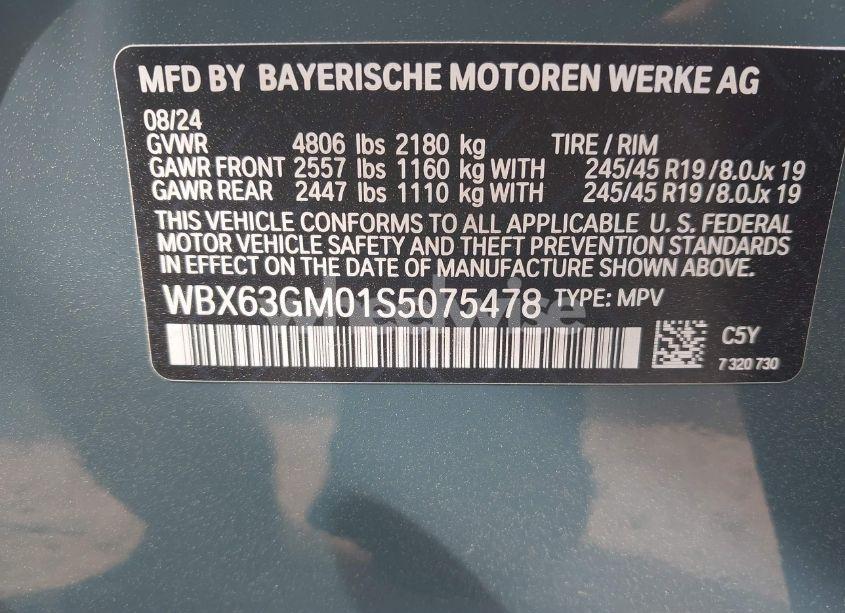 Photo 9 of 2025 Bmw X2 XDRIVE28I (VIN WBX63GM01S5075478)