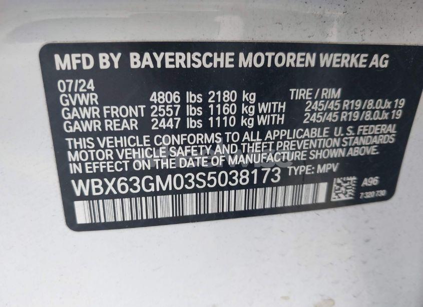 Photo 9 of 2025 Bmw X2 XDRIVE28I (VIN WBX63GM03S5038173)