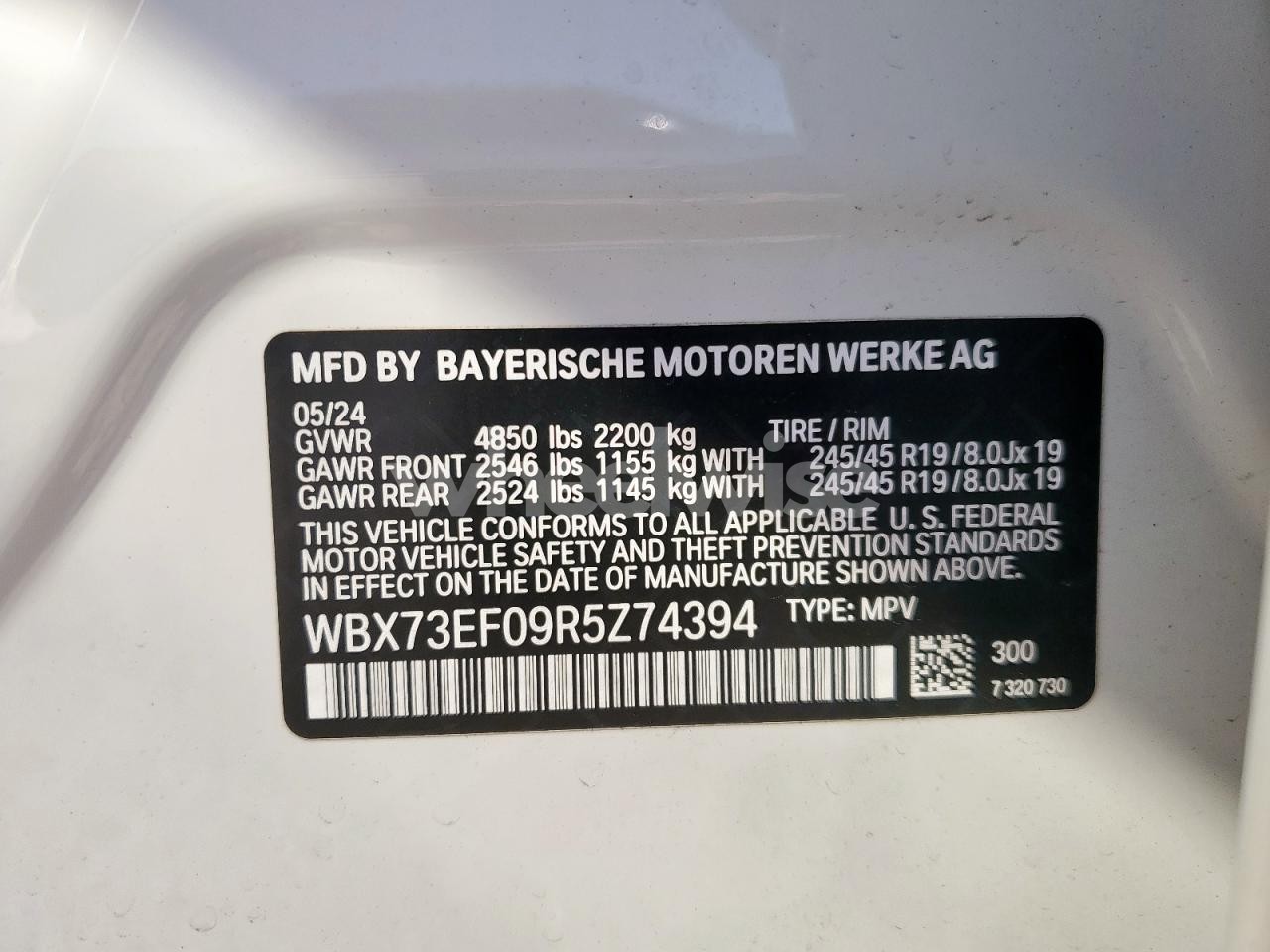Photo 13 of 2024 BMW X1 XDRIVE28I (VIN WBX73EF09R5Z74394)