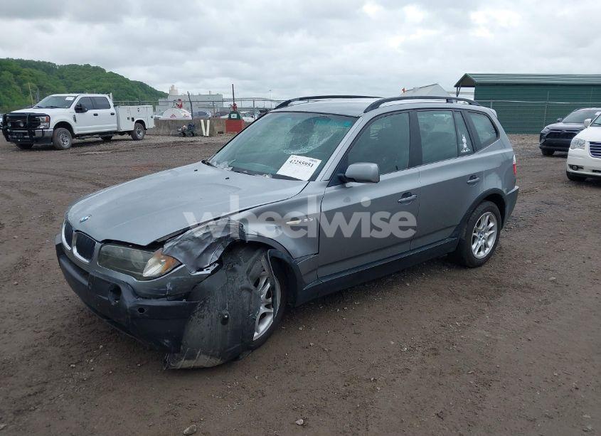 Photo 2 of 2004 Bmw X3 2.5I (VIN WBXPA73424WC38752)