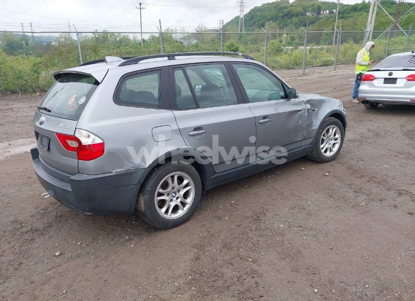 Photo 4 of 2004 Bmw X3 2.5I (VIN WBXPA73424WC38752)