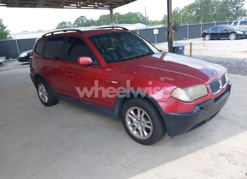 2004 Bmw X3 2.5I (VIN WBXPA73434WC43250) main photo