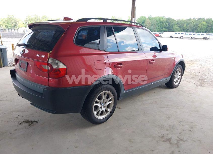 Photo 4 of 2004 Bmw X3 2.5I (VIN WBXPA73434WC43250)
