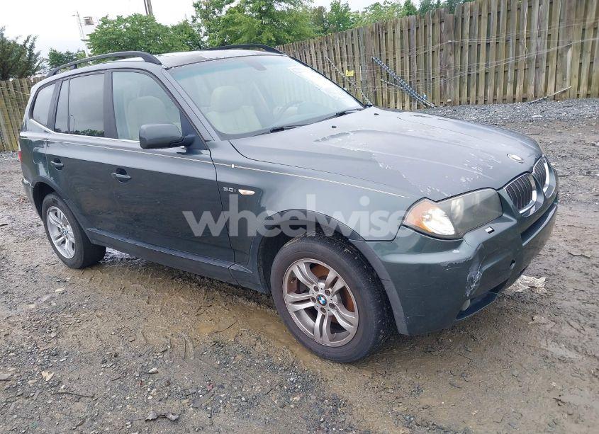 2006 Bmw X3 3.0I (VIN WBXPA93426WD28370) main photo