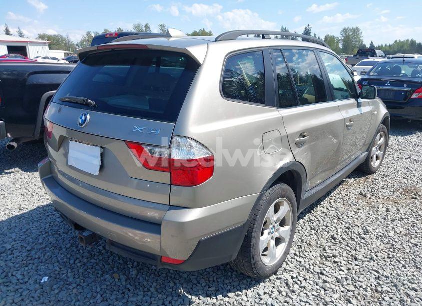 Photo 4 of 2007 Bmw X3 3.0SI (VIN WBXPC93417WF25171)