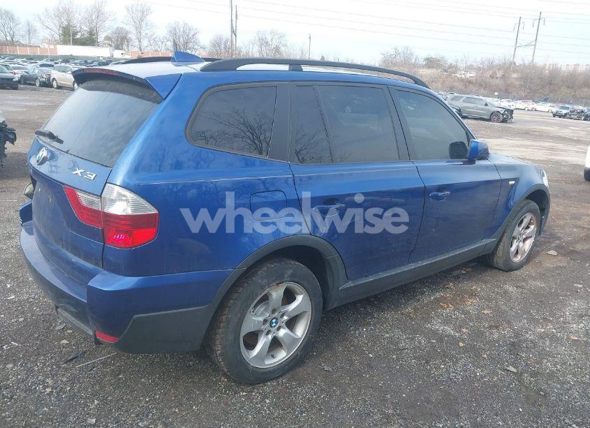 Photo 4 of 2007 Bmw X3 3.0SI (VIN WBXPC93437WF09540)