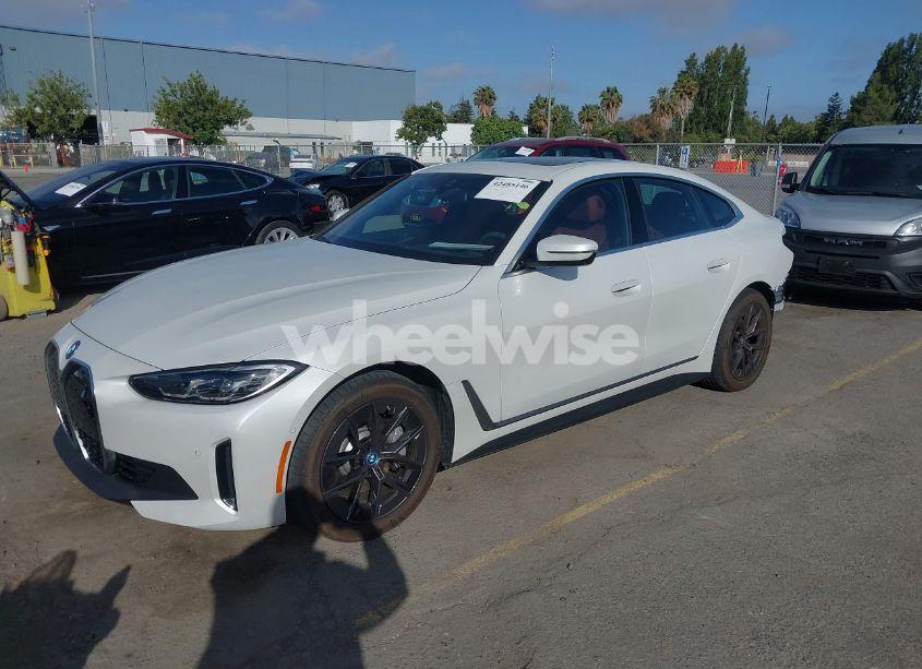Photo 2 of 2024 Bmw I4 EDRIVE35 (VIN WBY43AW08RFT12002)