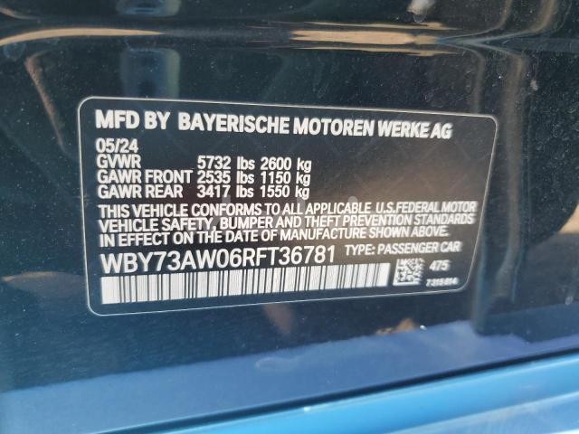 Photo 12 of 2024 BMW I4 EDRIVE 40 (VIN WBY73AW06RFT36781)