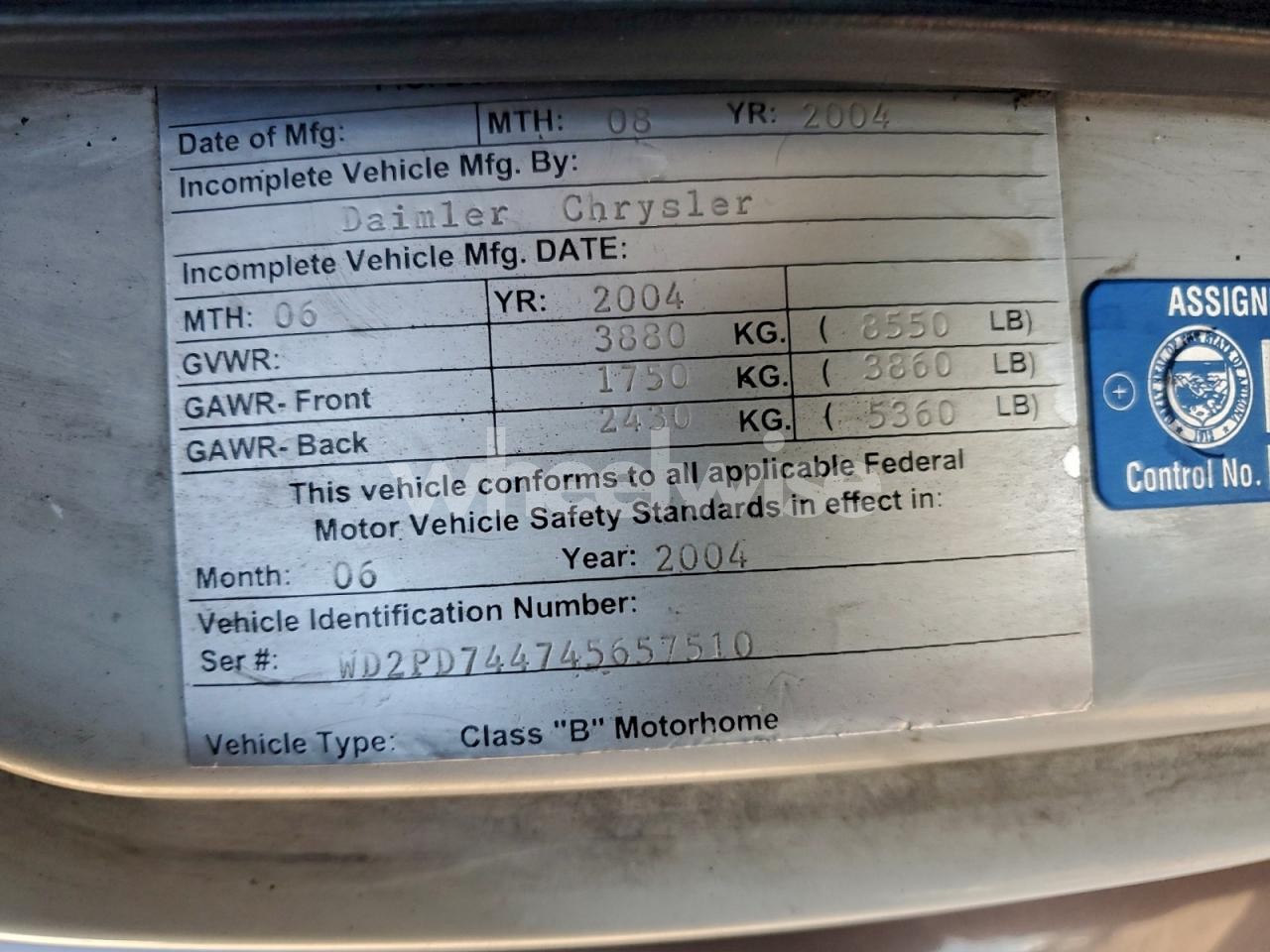 Photo 12 of 2005 LLPJ FREESPIRIT (VIN WD2PD744745657510)