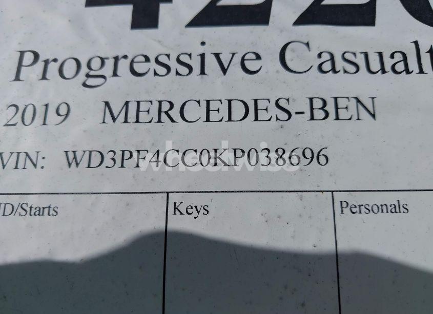 Photo 9 of 2019 Mercedes-benz Sprinter 3500XD HIGH ROOF V6 (VIN WD3PF4CC0KP038696)