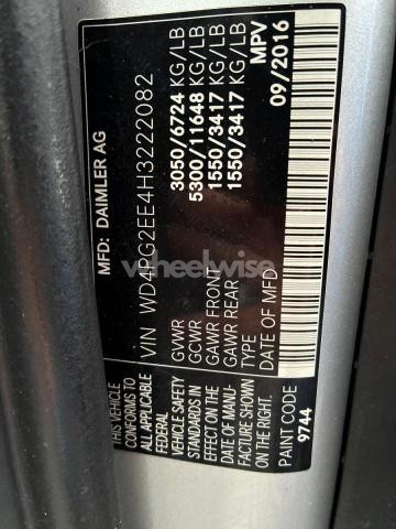 Photo 2 of 2017 MERCEDES-BENZ METRIS N/A (VIN WD4PG2EE4H3222082)