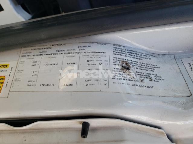 Photo 10 of 2014 MERCEDES-BENZ SPRINTER 3500 (VIN WDAPF4CC9E9558574)