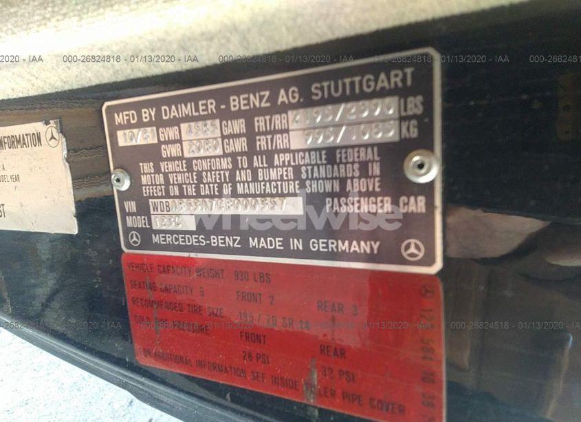 Photo 9 of 1982 Mercedes-benz 300 CDT (VIN WDBAB53A7CB000357)