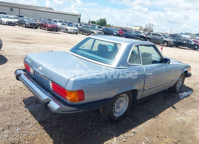 Photo 4 of 1984 Mercedes-benz 380 SL (VIN WDBBA45A1EA001219)