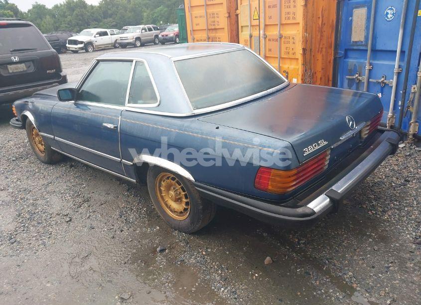 Photo 3 of 1985 Mercedes-benz 380 SL (VIN WDBBA45C1FA018962)