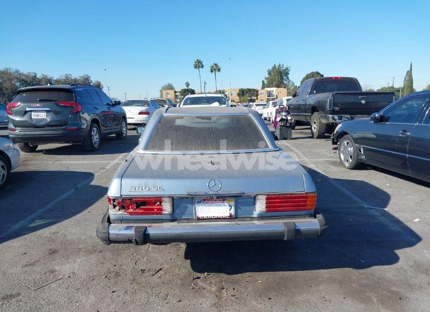 Photo 16 of 1985 Mercedes-benz 380 SL (VIN WDBBA45C6FA020254)