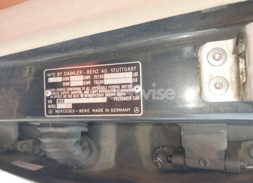 Photo 9 of 1989 Mercedes-benz 420 SEL (VIN WDBCA35E1KA466385)