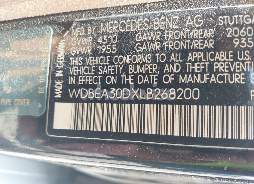 Photo 9 of 1990 Mercedes-benz 300 E (VIN WDBEA30DXLB268200)