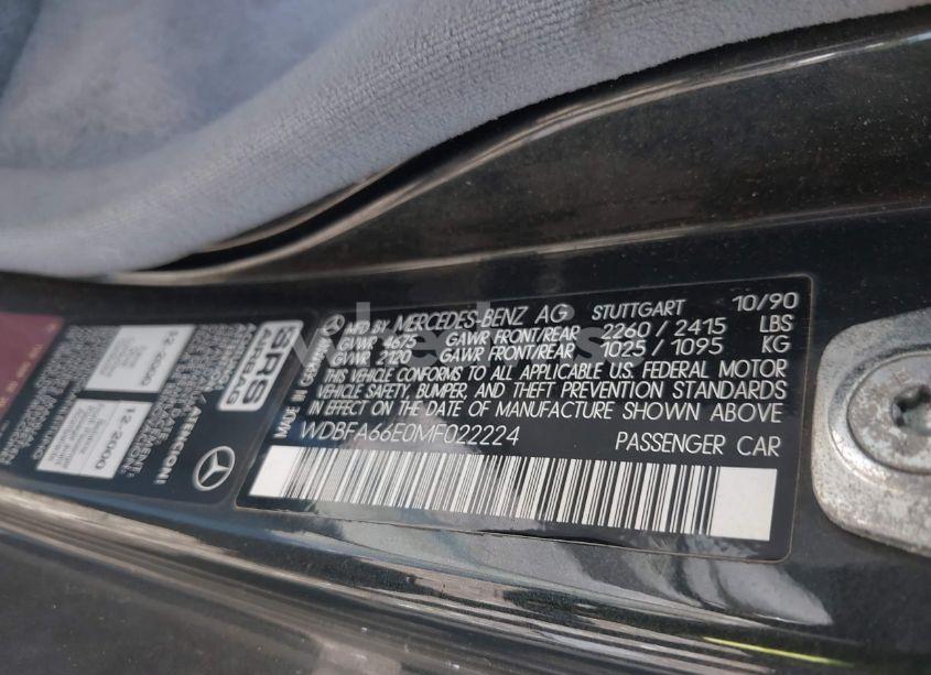 Photo 9 of 1991 Mercedes-benz 500 SL (VIN WDBFA66E0MF022224)