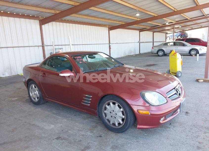2002 Mercedes-benz Slk 230 KOMPRESSOR (VIN WDBKK49F32F252115) main photo